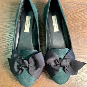 Simply Vera by Vera Wang Emerald Bow Loafers
